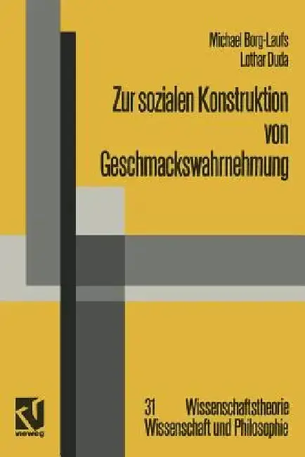 Cover of Zur Sozialen Konstruktion Von Geschmackswahrnehmung
