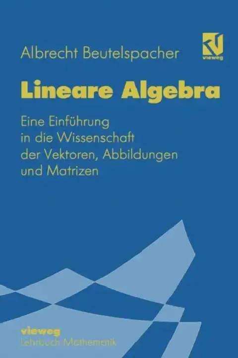 Cover of Lineare Algebra