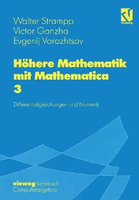 Cover of Höhere Mathematik Mit Mathematica