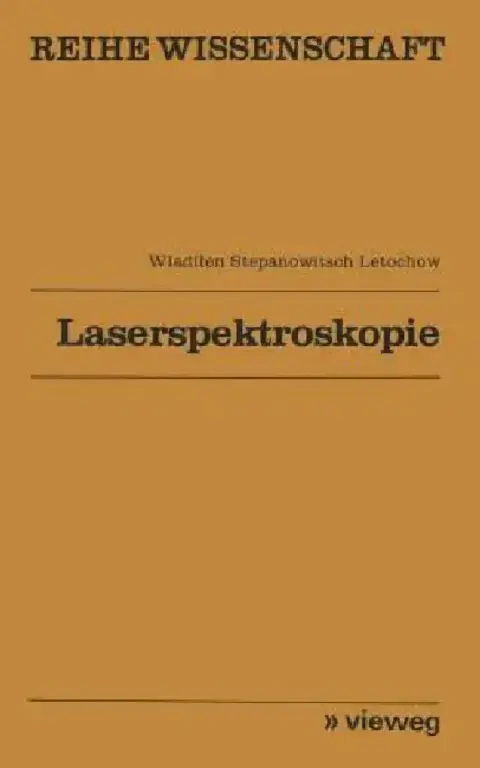 Cover of Laserspektroskopie