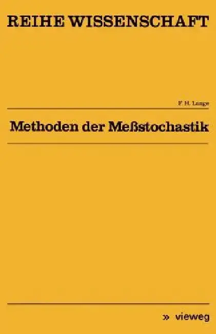 Cover of Methoden Der Meßstochastik