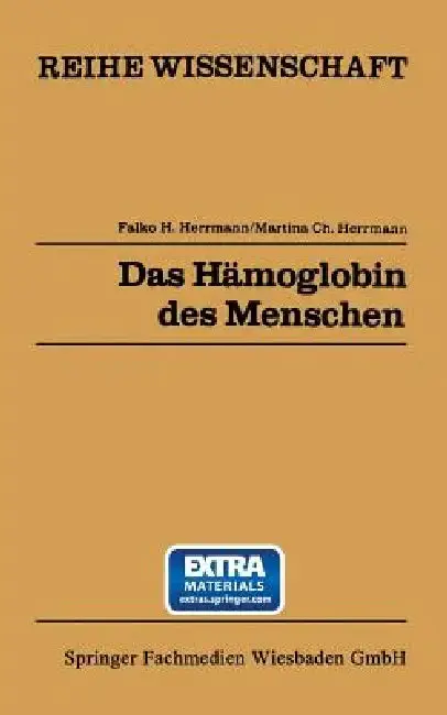 Cover of Das Hämoglobin Des Menschen