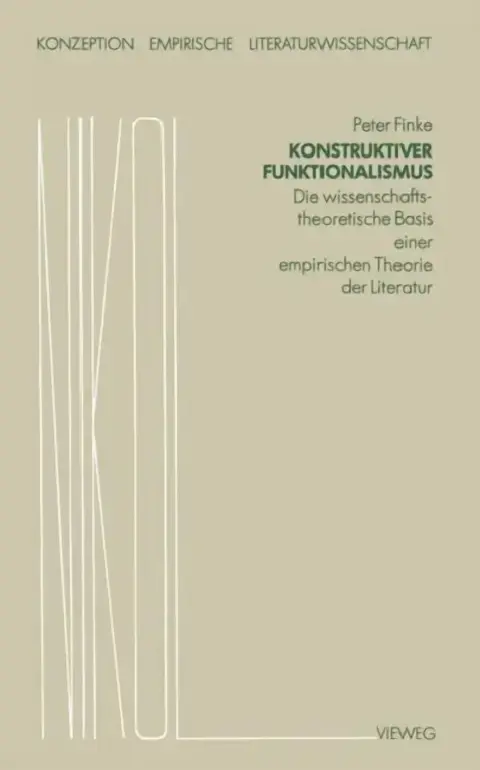Cover of Konstruktiver Funktionalismus