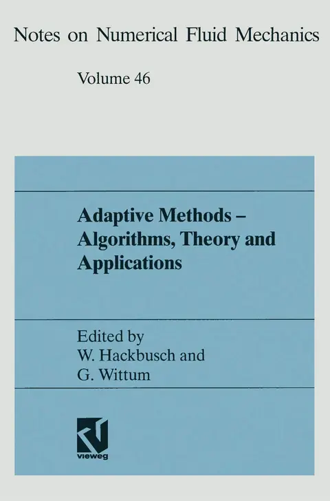 Cover of Adaptive Methods -- Algorithms, Theory and Applications