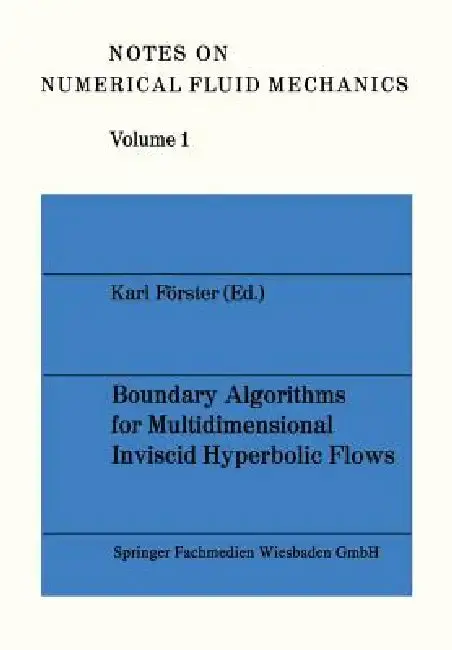 Cover of Boundary Algorithms for Multidimensional Inviscid Hyperbolic Flows