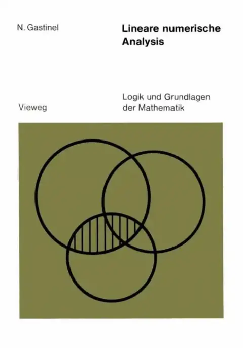Cover of Lineare Numerische Analysis