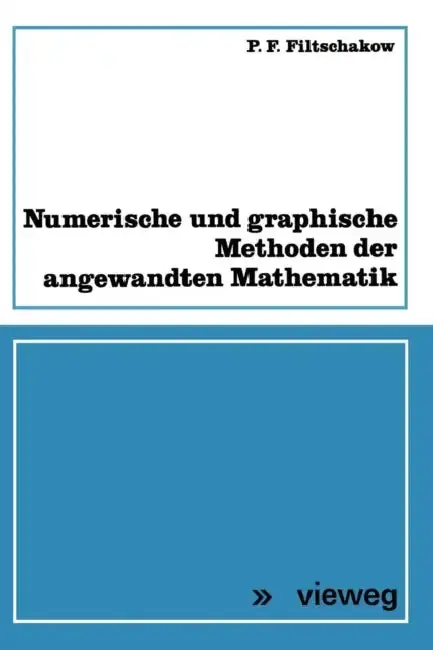 Cover of Numerische Und Graphische Methoden Der Angewandten Mathematik