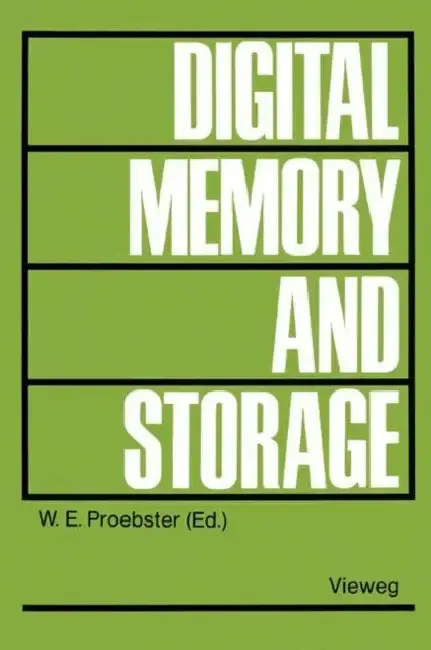 Cover of Digital Memory and Storage