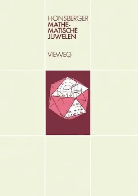 Cover of Mathematische Juwelen