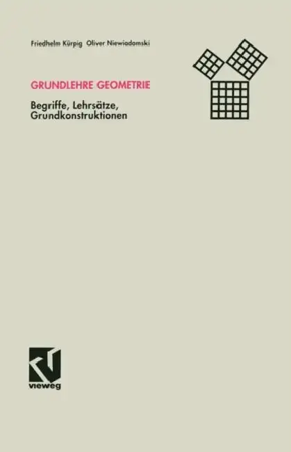 Cover of Grundlehre Geometrie