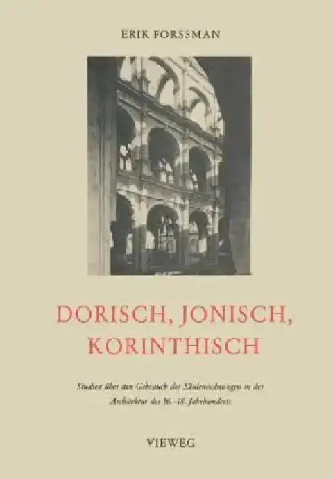 Cover of Dorisch, Jonisch, Korinthisch