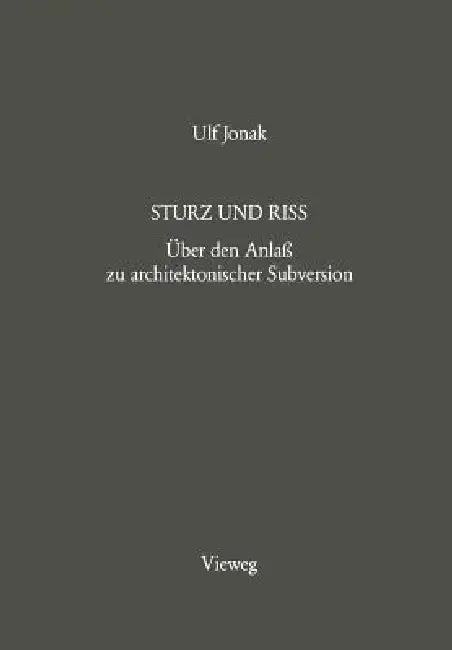 Cover of Sturz Und Riss