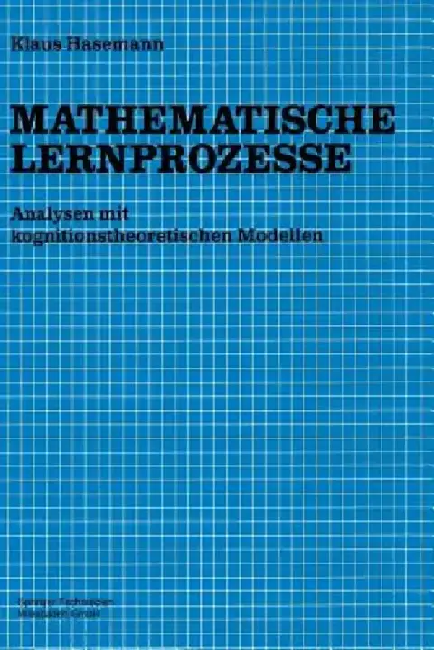 Cover of Mathematische Lernprozesse
