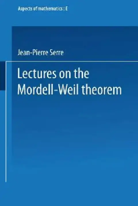 Cover of Lectures on the Mordell-Weil Theorem