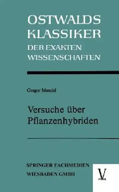 Cover of Versuche Über Pflanzenhybriden