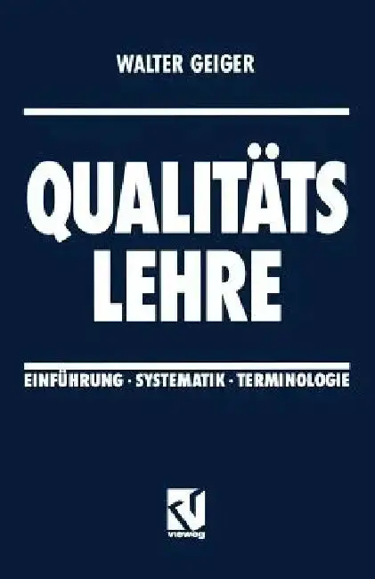 Cover of Qualitäts Lehre