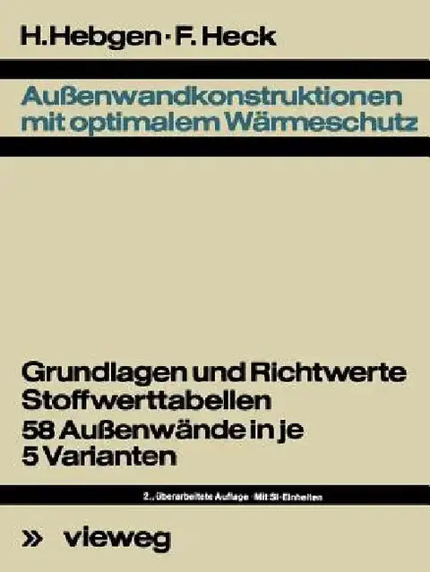 Cover of Außenwandkonstruktionen Mit Optimalem Wärmeschutz