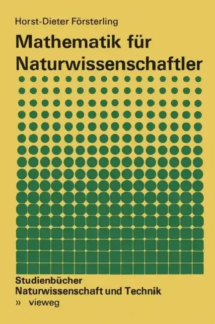 Cover of Mathematik Für Naturwissenschaftler