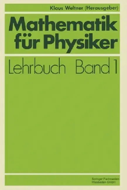 Cover of Mathematik für Physiker
