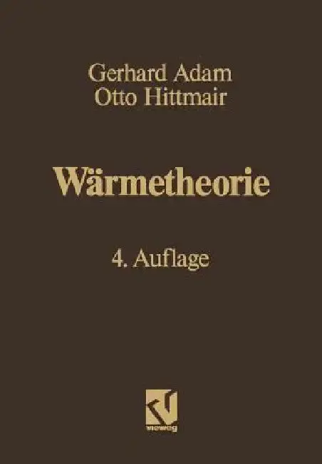 Cover of Wärmetheorie