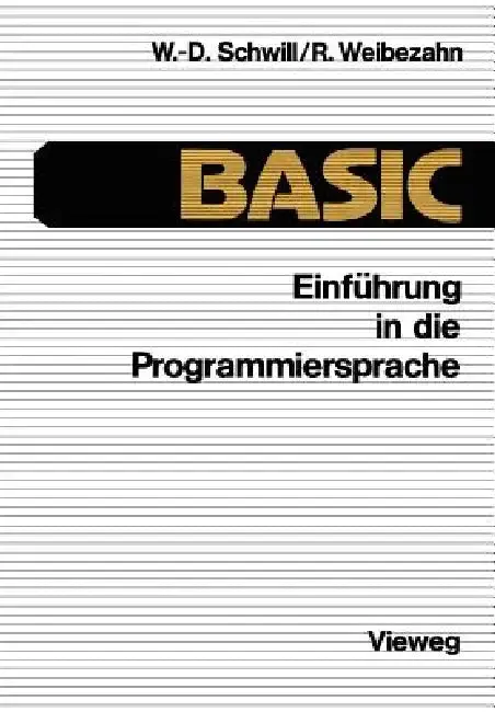 Cover of Einführung in Die Programmiersprache Basic