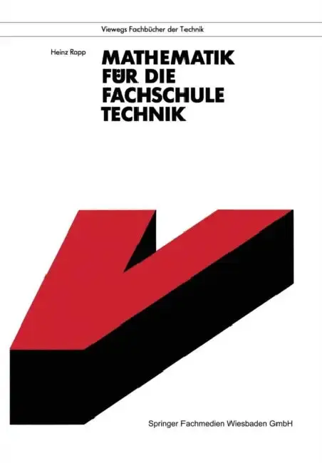 Cover of Mathematik Für Die Fachschule Technik