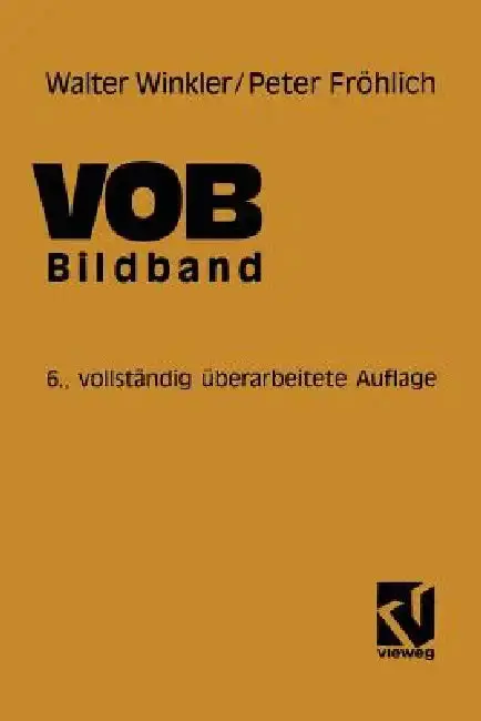 Cover of Vob Verdingungsordnung Für Bauleistungen