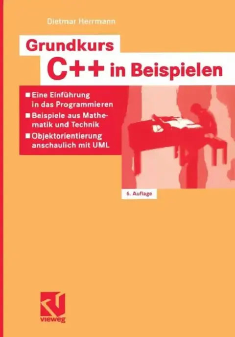 Cover of Grundkurs C++ in Beispielen