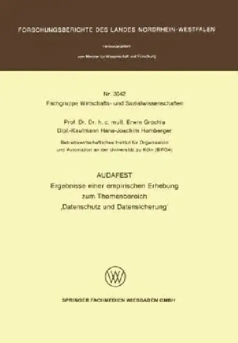 Cover of Audafest