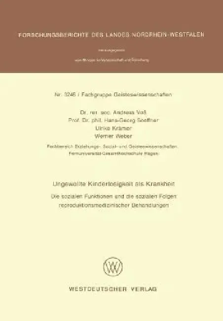 Cover of Ungewollte Kinderlosigkeit ALS Krankheit
