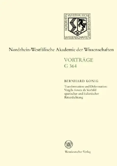 Cover of Transformation und Deformation