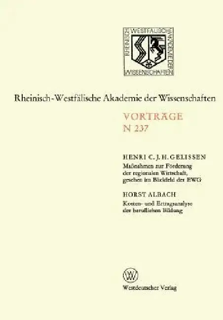 Cover of Natur-, Ingenieur- Und Wirtschaftswissenschaften