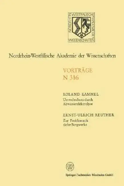 Cover of Umweltschutz Durch Abwasserelektrolyse