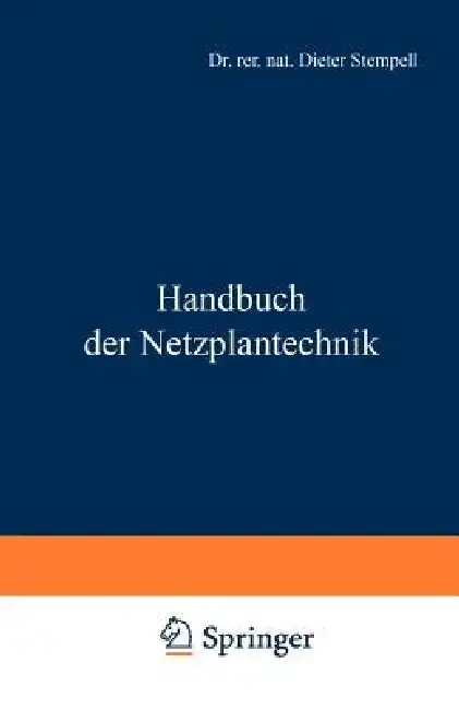 Cover of Handbuch Der Netzplantechnik