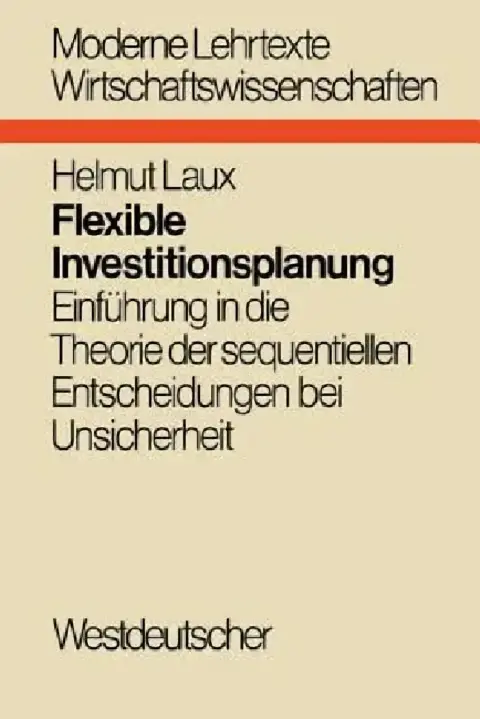 Cover of Flexible Investitionsplanung