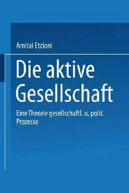 Cover of Die Aktive Gesellschaft