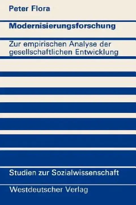 Cover of Modernisierungsforschung