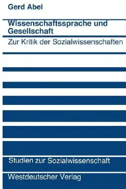 Cover of Wissenschaftssprache Und Gesellschaft