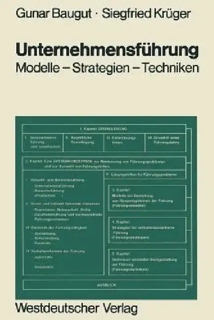 Cover of Unternehmensführung