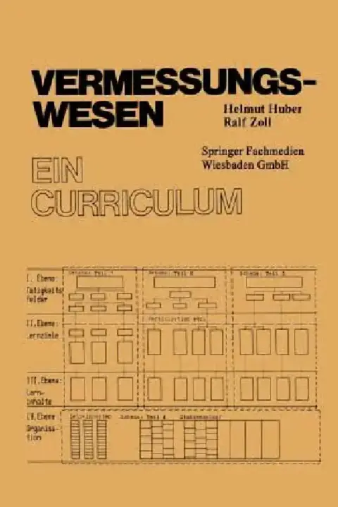 Cover of Vermessungswesen