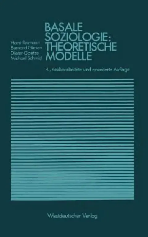 Cover of Basale Soziologie