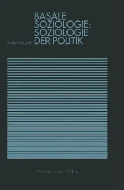 Cover of Basale Soziologie