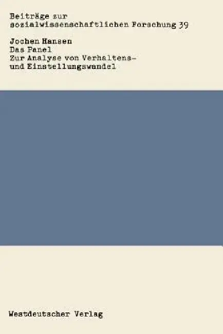 Cover of Das Panel