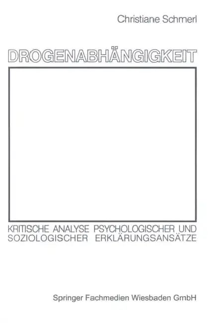 Cover of Drogenabhängigkeit