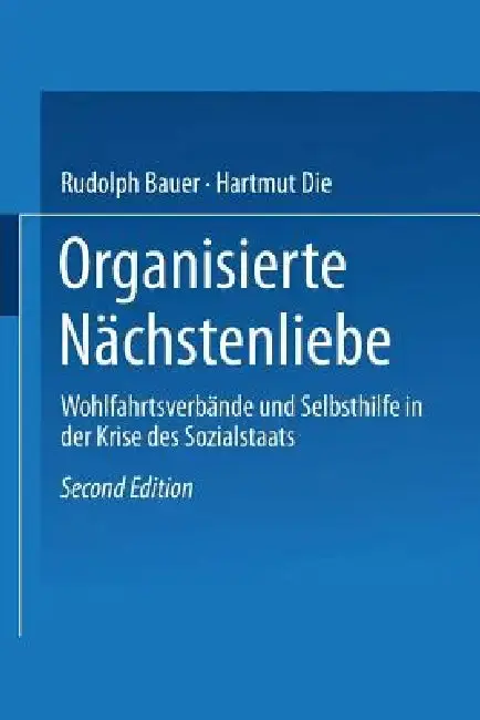Cover of Organisierte Nächstenliebe