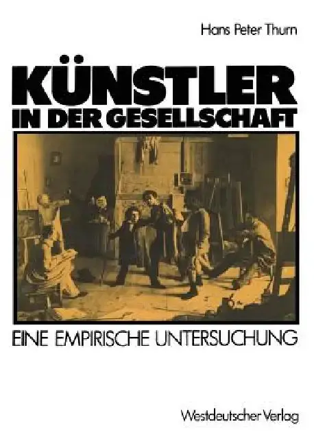 Cover of Künstler in Der Gesellschaft