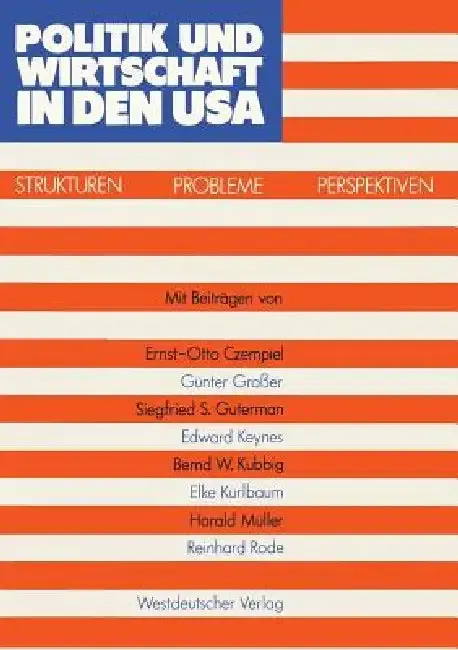 Cover of Politik Und Wirtschaft in Den USA