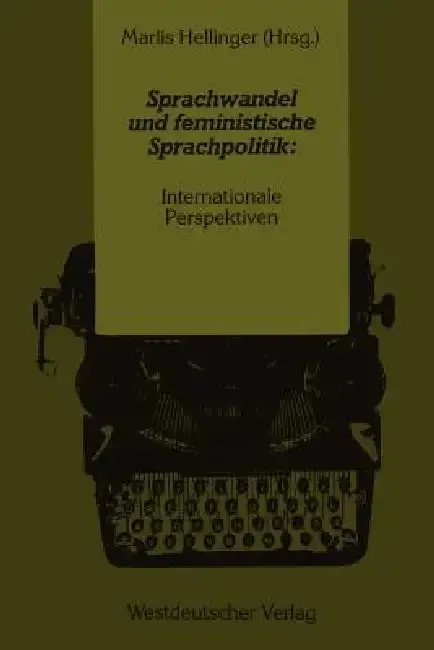 Cover of Sprachwandel Und Feministische Sprachpolitik