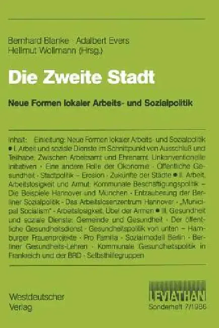 Cover of Die Zweite Stadt