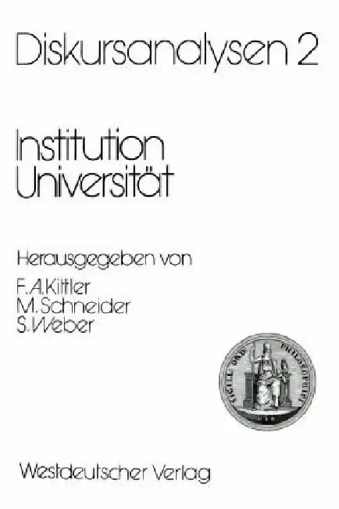 Cover of Diskursanalysen 2